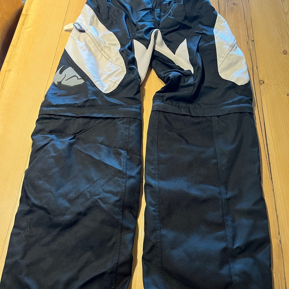 Thor Black and White Motorcycle Gear